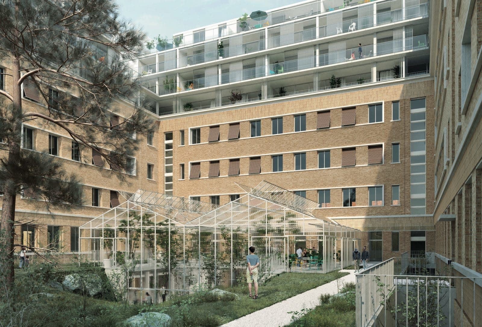 St. Vincent de Paul.  Image courtesy of Lacaton & Vassal.