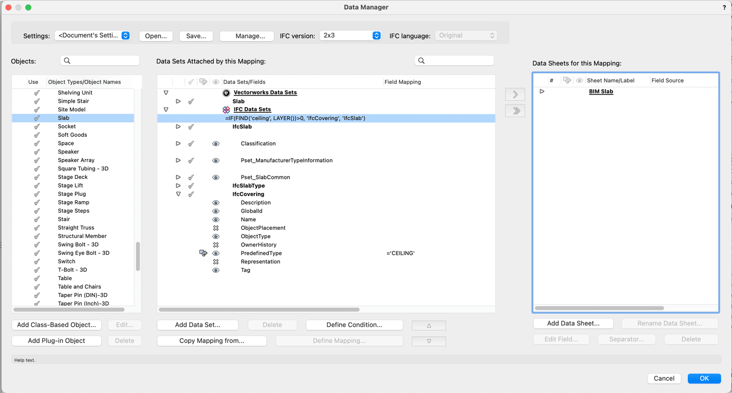 Data Difference Final Image_BIM Slab